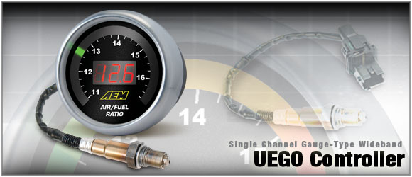 AEM UEGO Wide Band O2 Gauge 52mm - 30-4100