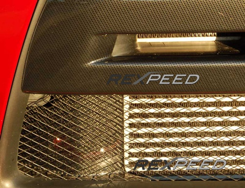 Rexpeed Carbon Fiber Intercooler Side Panels - EVO X