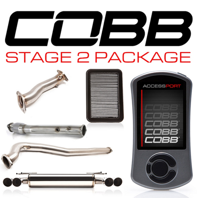 Cobb Tuning Stage 2 Power Package w/Quad Tip Exhaust V3 - EVO X