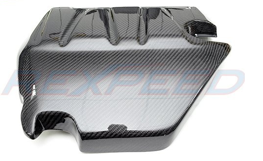 Rexpeed OEM Style Carbon Engine Cover - Evo X