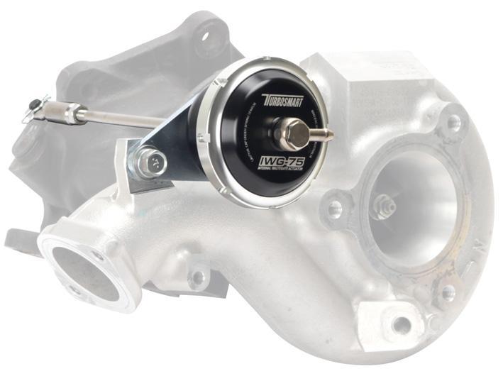 Turbosmart IWG75 24 PSI Black Internal Wastegate Actuator for EVO X