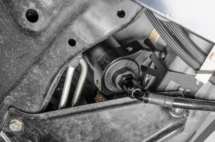 Radium Engineering Fuel Hanger Feed Kit - Stainless Filter for EVO X
