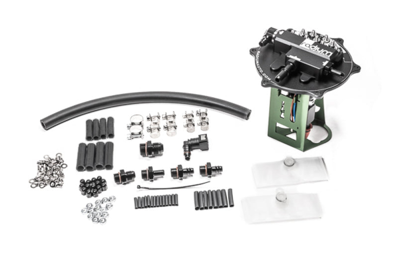 Radium Engineering Fuel Hanger Fits AEM 50-1220 / DW440 - Pumps Not Included for EVO 8/9