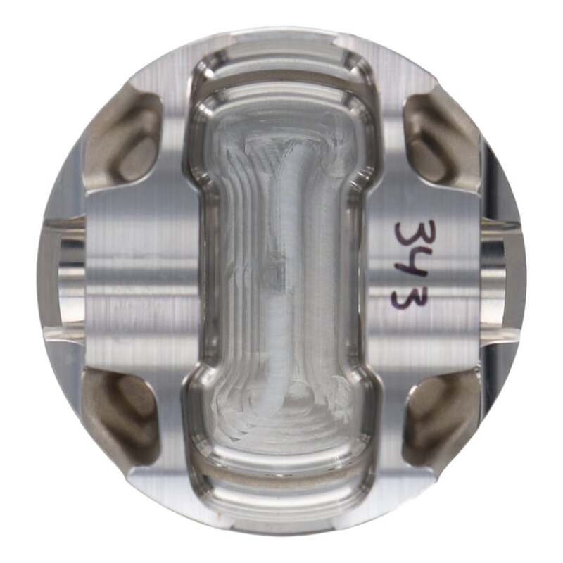 Wiseco 4B11 Turbo -14cc 87mm Bore 8.8 CR HD Forged Piston Kit for EVO X