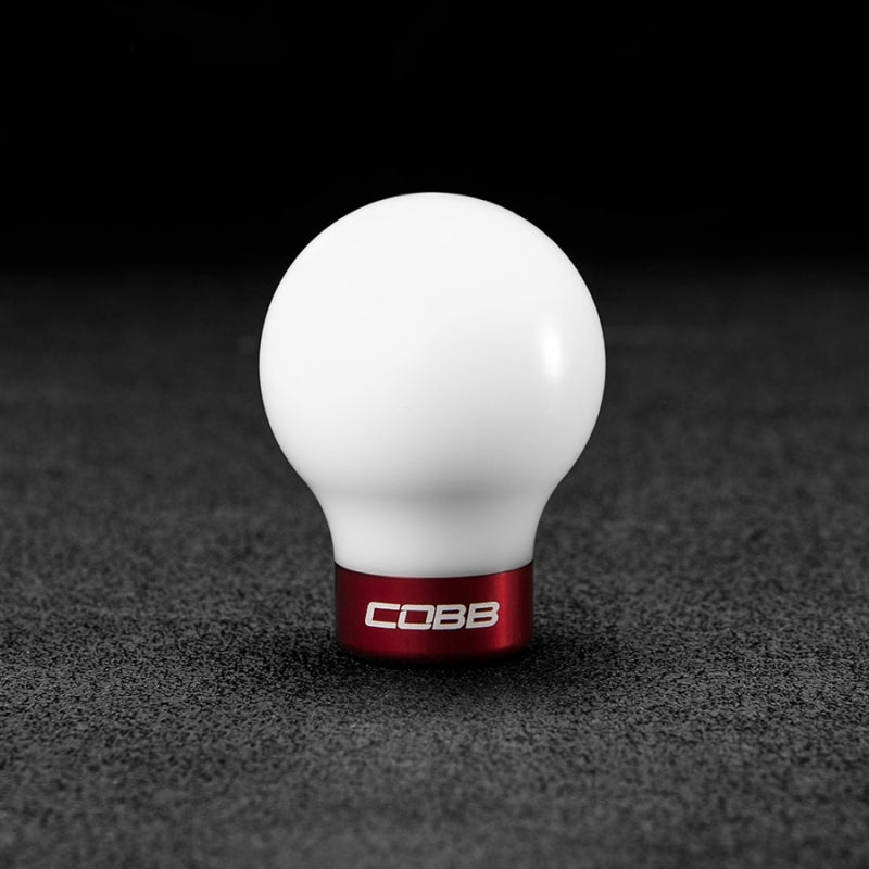 COBB GSR/MR/MRT White with Red Base Shift Knob for EVO X