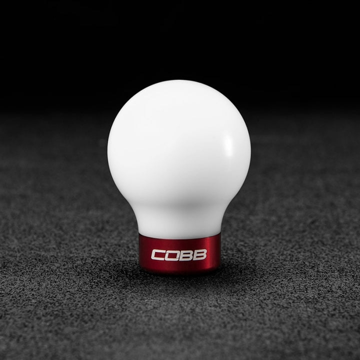 COBB GSR/MR/MRT White with Red Base Shift Knob for EVO X