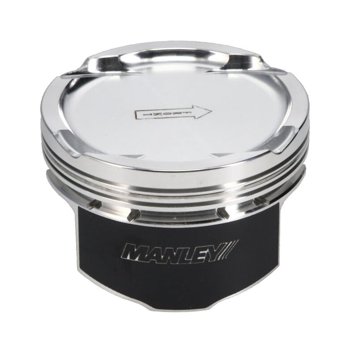 Manley Performance (4B11T) 86mm STD Bore 9.0:1 Dish Extreme Duty Piston Set with Rings for EVO X