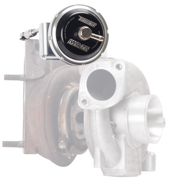 Turbosmart IWG75 24 PSI Black Internal Wastegate Actuator for EVO X