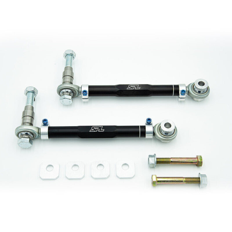 SPL Parts Parts Rear Toe Arms with Toe Eccentric Lockouts for EVO X