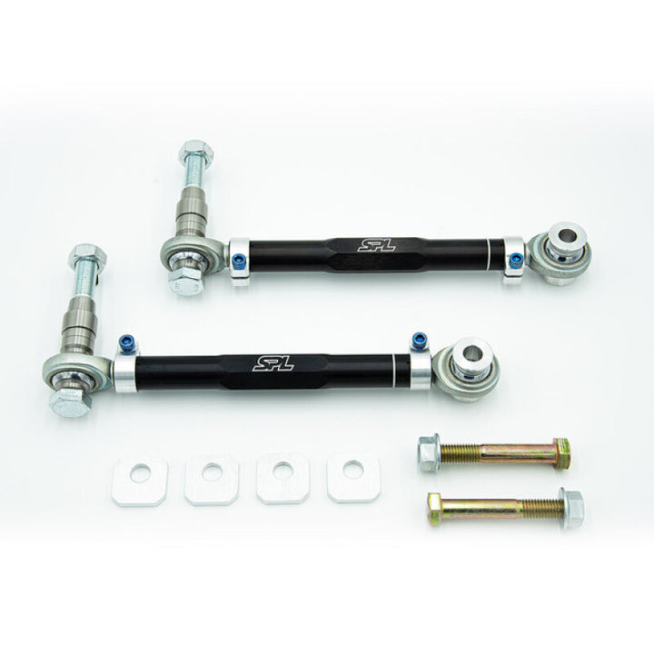 SPL Parts Parts Rear Toe Arms with Toe Eccentric Lockouts for EVO X