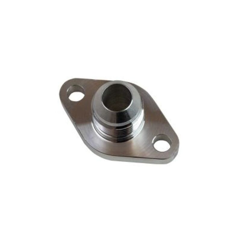 Moroso 8AN Aluminum Turbo Oil Return Line Fitting for EVO 8/9