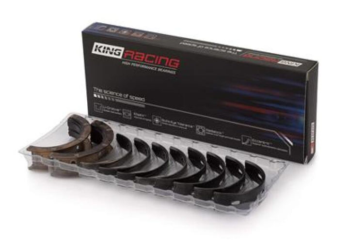 King Engine Bearings 4B11T Coated Performance Main Bearing Set - Size STDX for EVO X