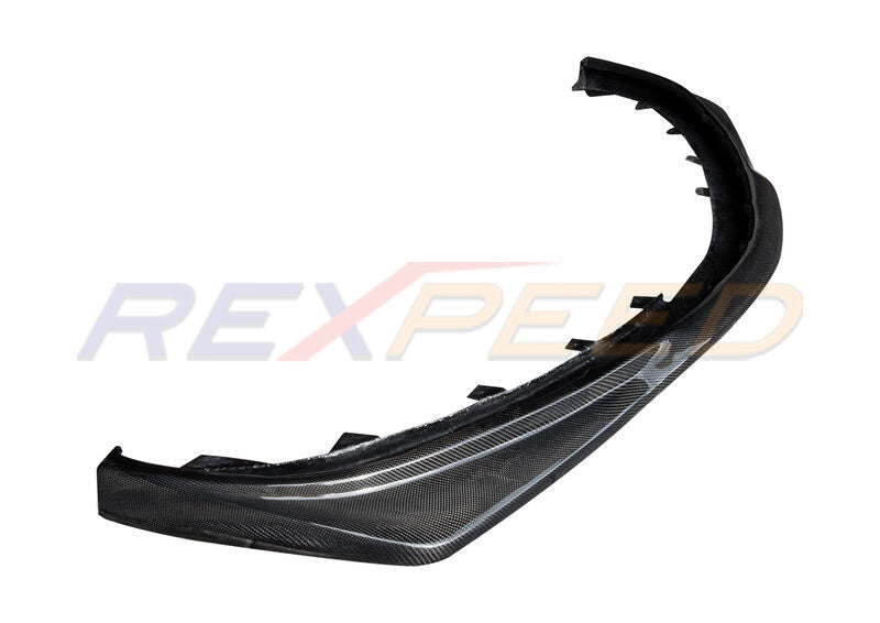 Rexpeed V2 Carbon Fiber Front Splitter - EVO 8