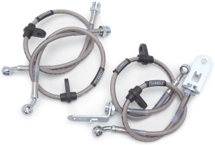 Russell Performance Stainless Steel Brake Hoses for EVO 8/9