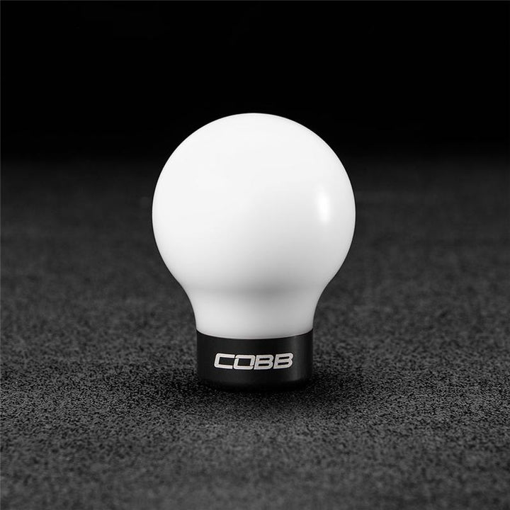 COBB GSR/MR/MRT White with Black Base Shift Knob for EVO X