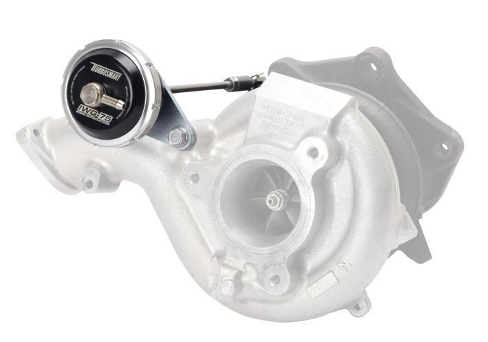 Turbosmart IWG75 24 PSI Black Internal Wastegate Actuator for EVO X