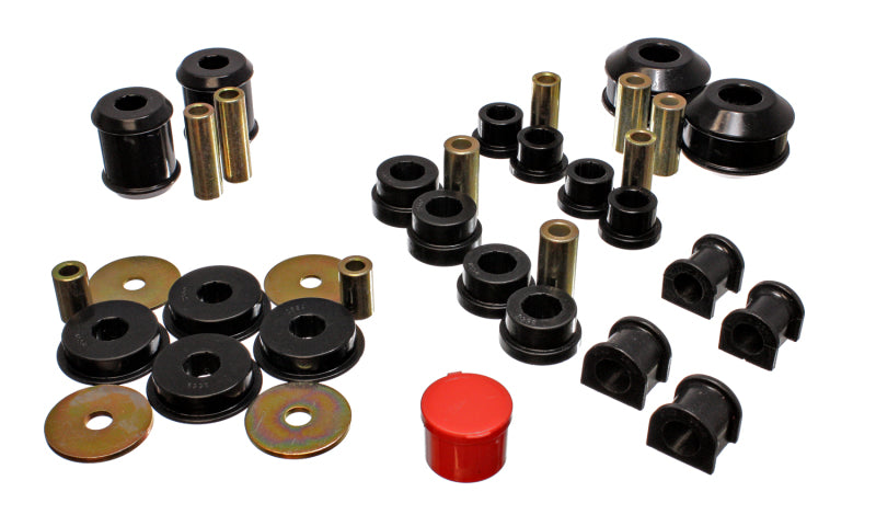 Energy Suspension Black Hyper-flex Master Bushing Set for EVO 8