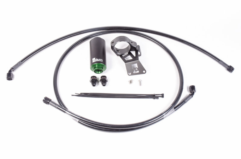 Radium Engineering Fuel Hanger Feed Kit - Microglass Filter for EVO X