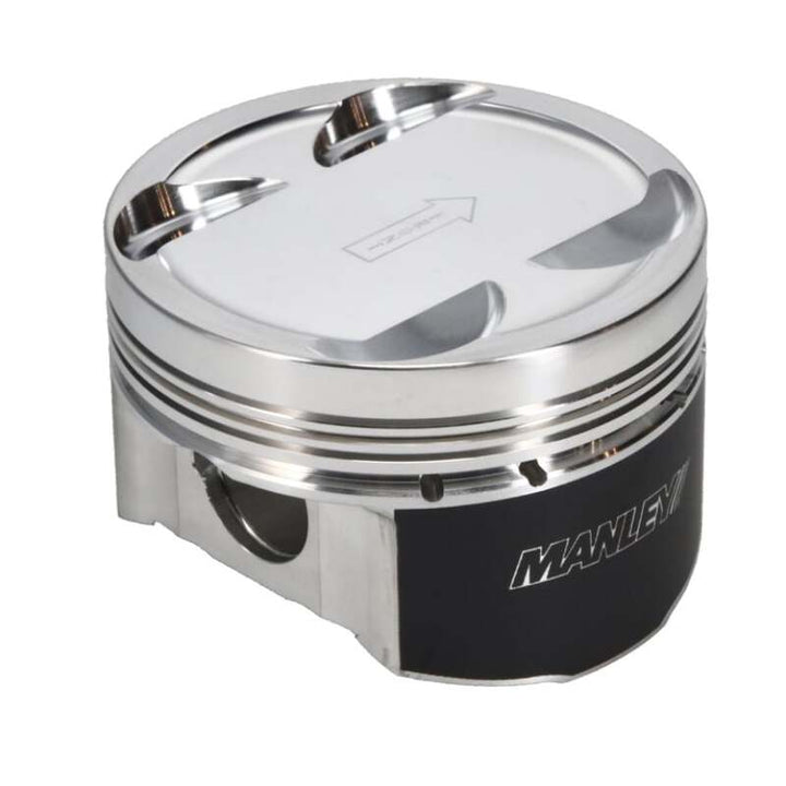 Manley Performance 85.5mm Bore +0.5mm Over Size 10.5 CR Dish Extreme Duty Piston Set w/ Rings for EVO 8/9