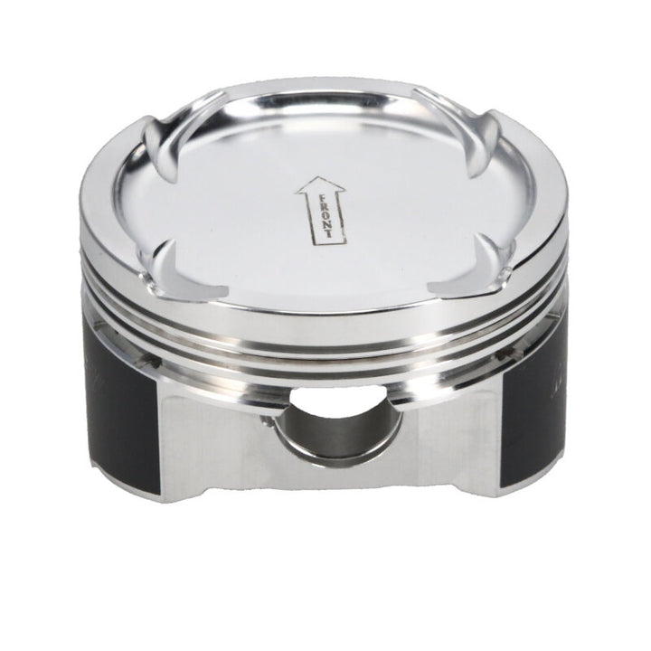 Manley Performance 85.5mm Bore +.5mm -8.5/9.0 CR Dish Extreme Duty Piston Set with Rings for EVO 8/9