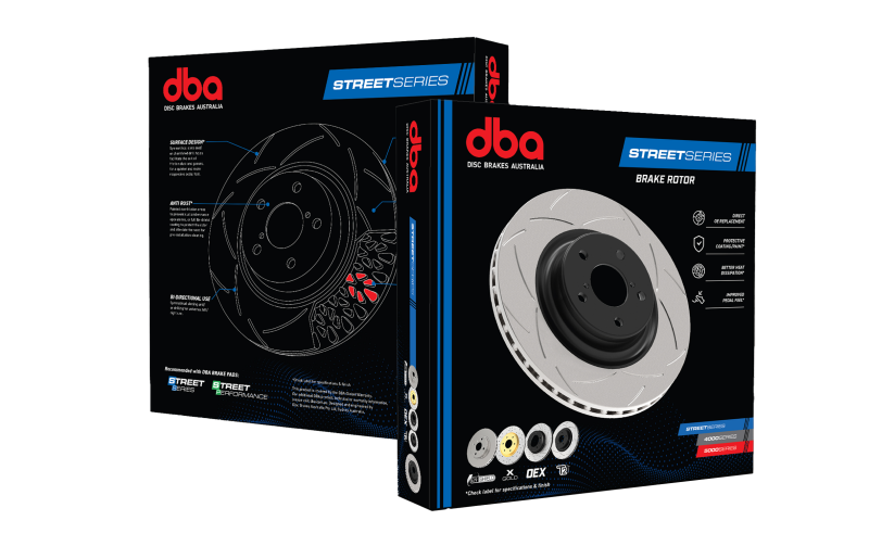 DBA En-Shield Standard Front Brake Rotor for EVO X