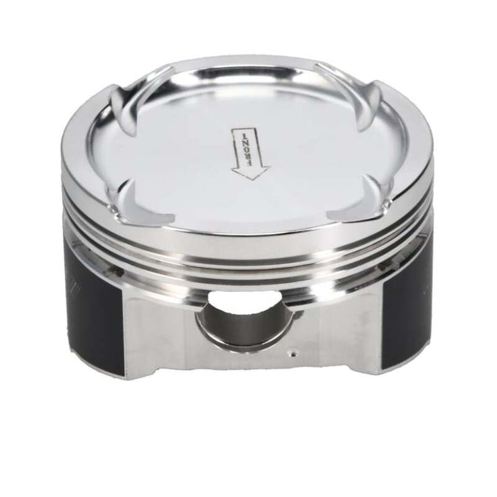 Manley Performance 85.0mm Bore-Std Size-8.5/9.0 CR Dish Piston Set with Rings for EVO 8/9