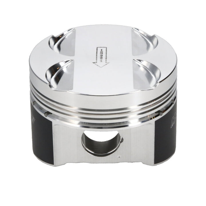 Manley Performance 4G63T 87.0mm +2.0mm Over Bore 10.0/10.5:1 Flat Top Pistons w/ Rings for EVO 8/9
