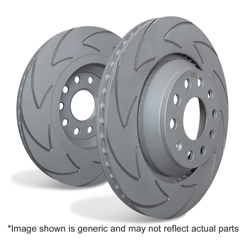 EBC 2.0 Turbo (1 piece rotor) BSD Front Rotors for EVO X