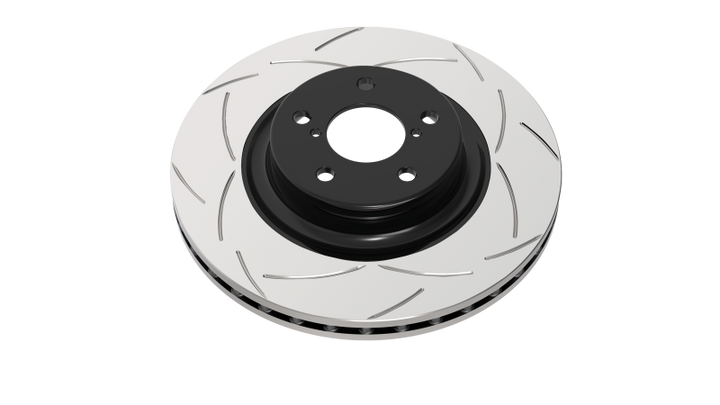 DBA Street T2 Slotted Rear Brake Rotor for EVO X