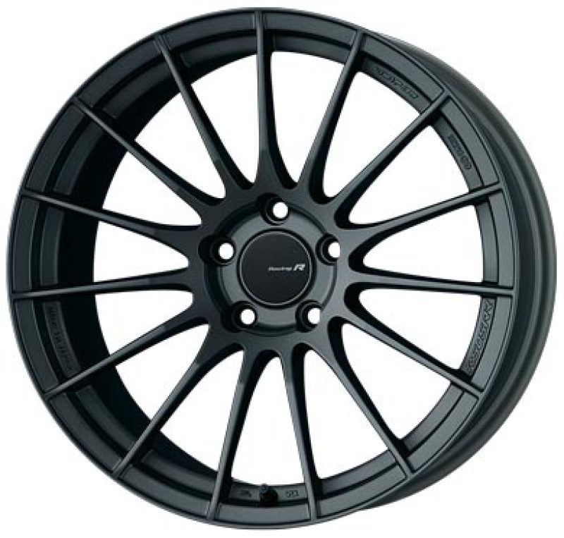 Enkei RS05-RR 18x10.5 22mm ET 5x114.3 75.0 Bore Matte Gunmetal Wheel for EVO X