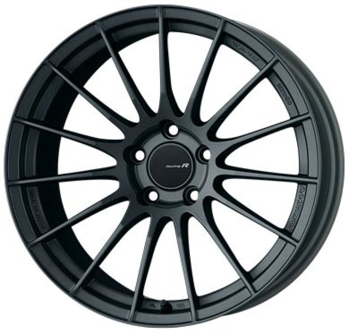 Enkei RS05-RR 18x10.5 22mm ET 5x114.3 75.0 Bore Matte Gunmetal Wheel for EVO X