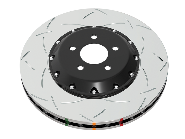 DBA T3 5000 Series Front Slotted Rotor w/NAS Nuts for EVO X