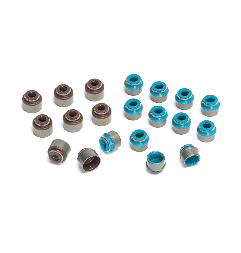 Supertech 4B11 Integral Valve Stem Seal - Set of 16 for EVO X