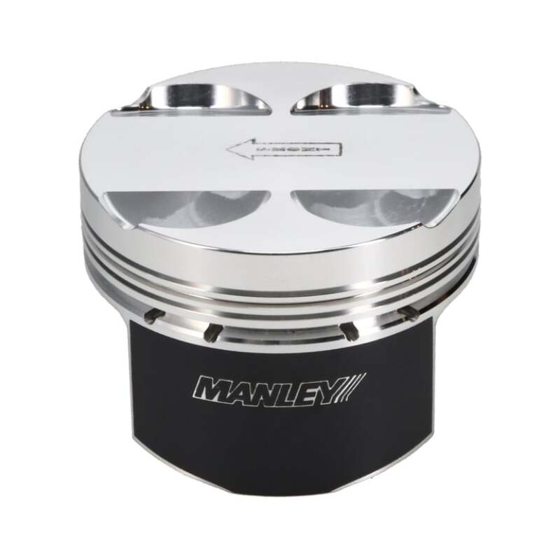 Manley Performance 4G63T 86.0mm +1.0mm Over Bore 10.0/10.5:1 Flat Top Pistons w/ Rings for EVO 8/9