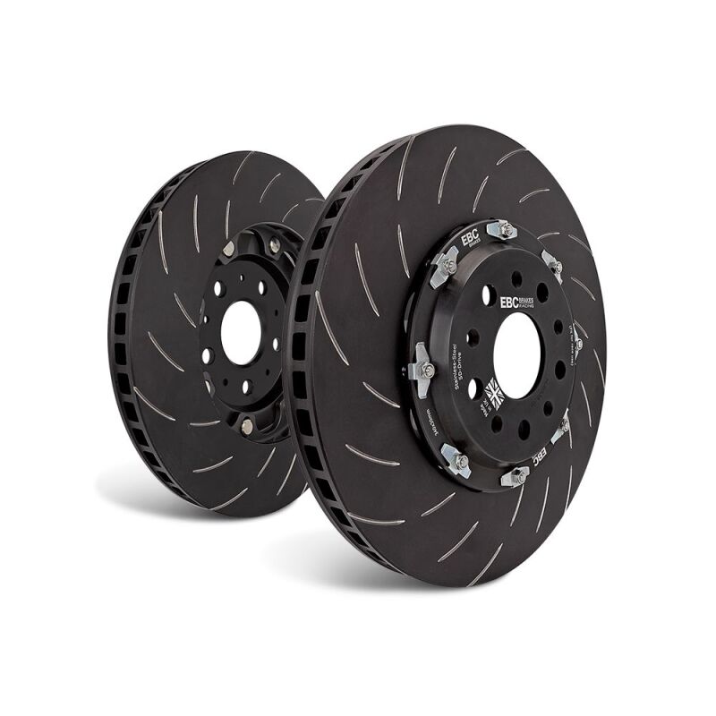 EBC Racing 2.0T Front 355mm 2 Pc Rotor Replacement (Pair) for EVO X