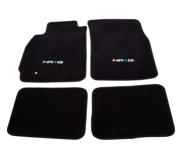 NRG Floor Mats - (NRG Logo) - 4pc. for EVO 8