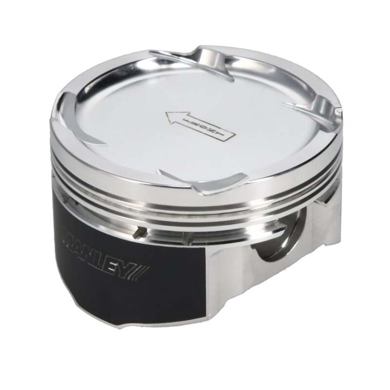 Manley Performance 85.0mm Bore-Std Size-8.5/9.0 CR Dish Piston Set with Rings for EVO 8/9