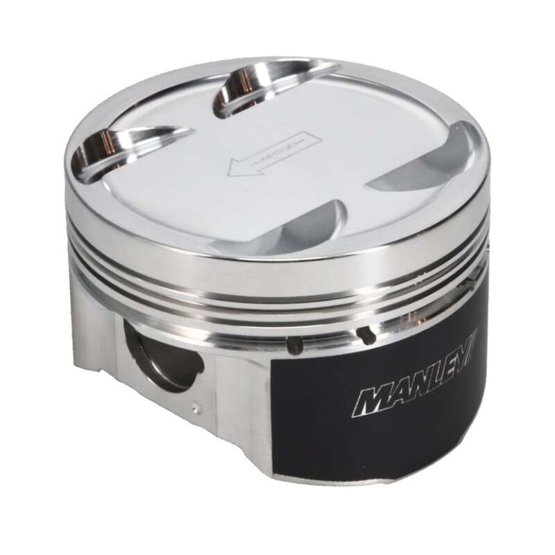 Manley Performance 85.5mm Bore +0.5mm Over Size 10.5 CR Dish Extreme Duty Piston Set w/ Rings for EVO 8/9