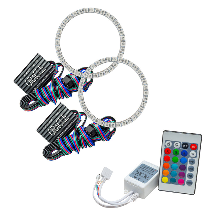ORACLE Lighting Halo Kit - HID Projector - ColorSHIFT w/ Simple Controller for EVO X