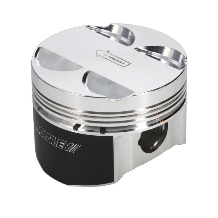 Manley Performance 4G63T 87.0mm +2.0mm Over Bore 10.0/10.5:1 Flat Top Pistons w/ Rings for EVO 8/9