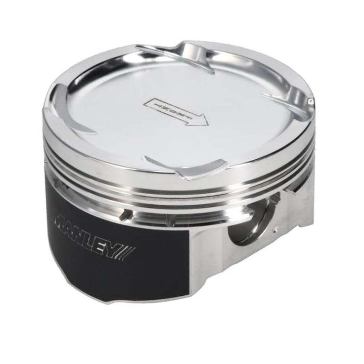 Manley Performance (7 Bolt 4G63T) 85.5mm +.5mm Over Bore 100mm Stroke 8.5:1 Dish Piston w/ Rings for EVO 8/9