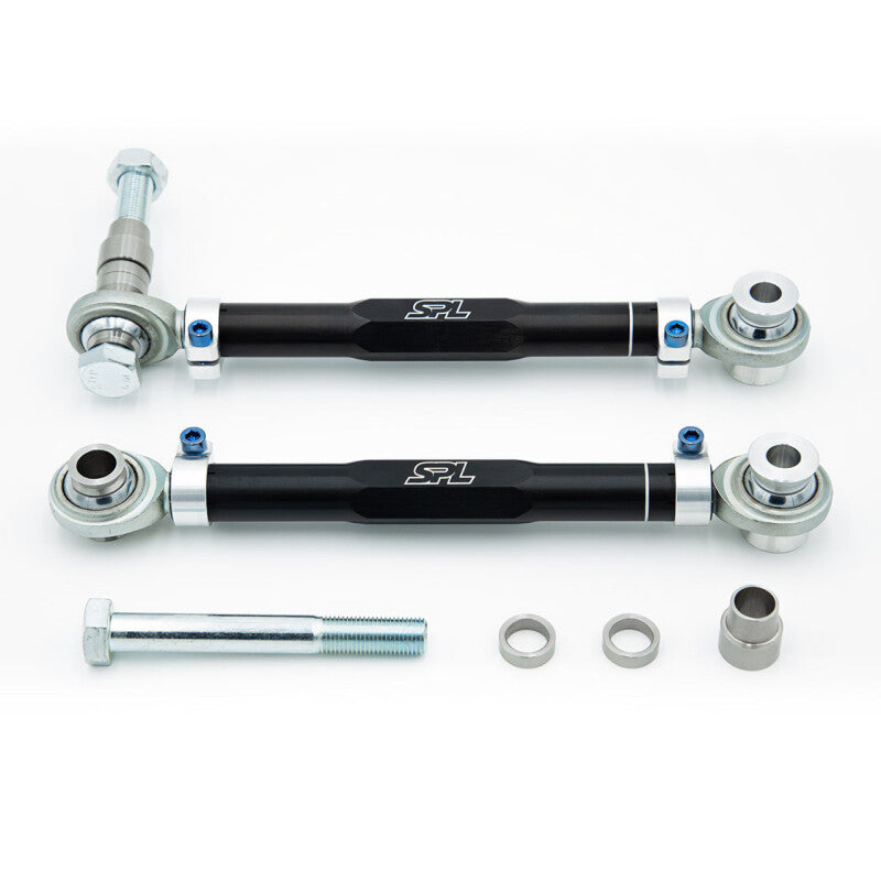 SPL Parts Parts Rear Toe Arms with Toe Eccentric Lockouts for EVO X