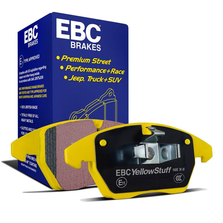 EBC 2.0T (FQ400 w/Alcon Caliper) Yellowstuff Front Brake Pads for EVO 8