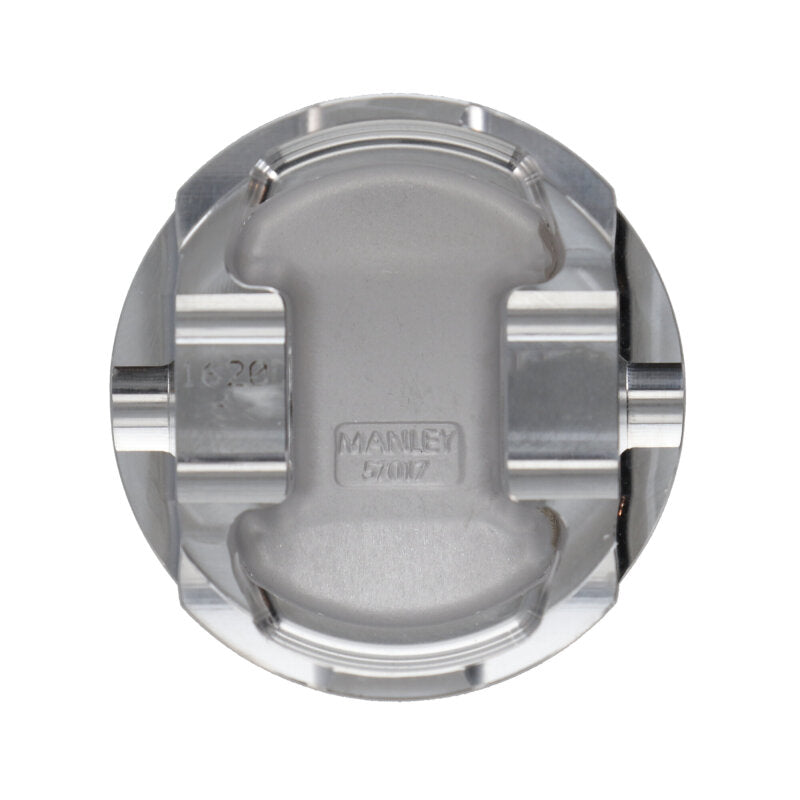 Manley Performance 87.0mm-Bore +2.0mm Over Size-10.0/10.5 CR Dish Piston Set with Rings for EVO 8/9