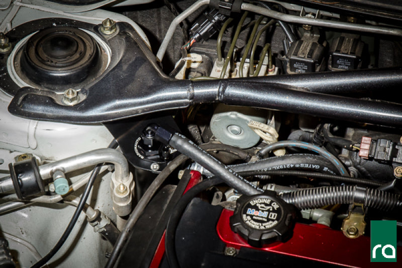 Radium Engineering Dual Catch Can Kit Fluid Lock for EVO 8/9