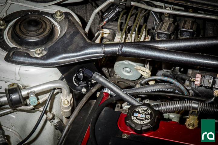 Radium Engineering Dual Catch Can Kit Fluid Lock for EVO 8/9