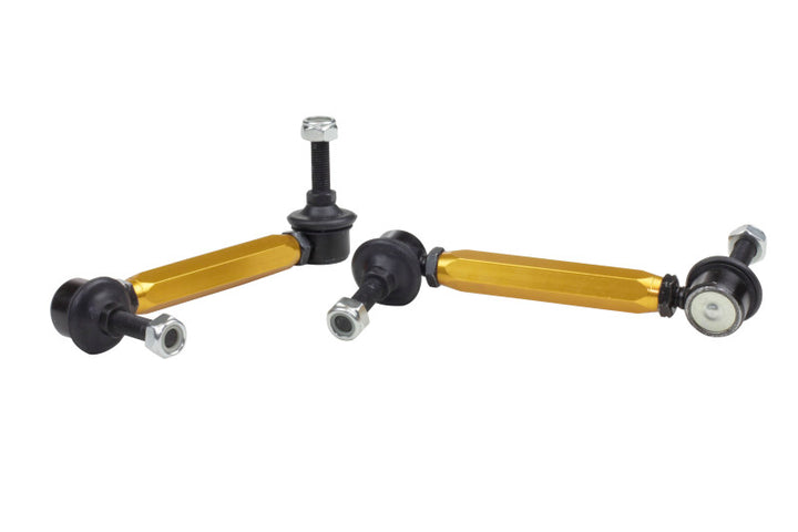 Whiteline Rear Swaybar link kit-adjustable ball end links for EVO 8/9