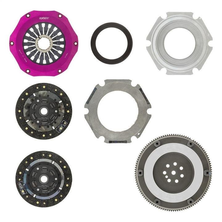 Exedy 4G63T 2.0L Twin-Organic Stage 5 Clutch Kit (RACING USE ONLY) for EVO 8/9