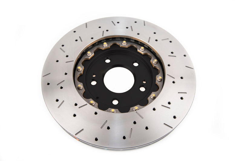 DBA Black Front Drilled & Slotted 5000 Series for EVO 9