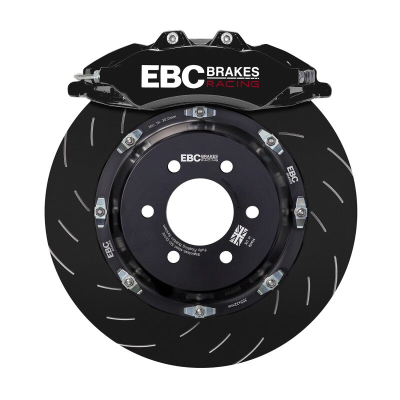 EBC Racing 2.0T Black Apollo-6 355mm Rotors Front Big Brake Kit for EVO X